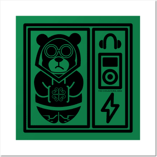 GEEK BEAR: MUSIC Posters and Art